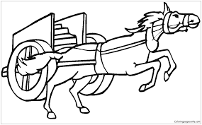 Called fire heaven coloring page free printable pages elijah bible. Horse Pulling A Chariot Coloring Pages Horse Coloring Pages Coloring Pages For Kids And Adults