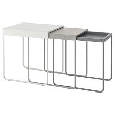 Granboda Nesting Tables Set Of 3 Ikea In 2020 Nesting Tables Coffee Table Ikea