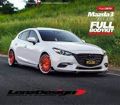 Mazda 3 Bm Axela Lenzdesign Bodykit Mazda Mazda 3 Japan Cars