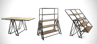 Convertible Shelf Table From Dot Bo Http Www Homedecority Com Home Designing Convertible Shelf Table From Do With Images Furniture Industrial Style Furniture Table