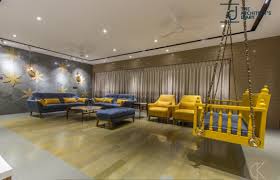 Minimal kota stone design is getting attention on stairs. Modern Apartment Interiors With Basic Materials Ck Architect Interior Designer The Architects Diary