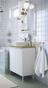 Ikea Bathroom Storage Organizes Things So Everyone Can Calmly Find Their Hairbrush Even During The Hec Bathroom Sink Units Bathroom Sink Storage Bathroom Sink