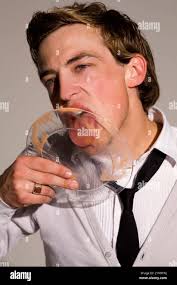 Model during a photo shoot hi-res stock photography and images