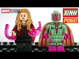 Unofficial Lego Wanda Vision Custom Minifigure By Pogo And Xinh Toys Collection Youtube