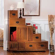 Kaidan tansu (step cabinet) is the traditional mobile storage cabinetry indigenous to japan. Stafford Reversible Tansu Step Chest Burnt Chestnut Buy Online In United Arab Emirates At Desertcart Ae Productid 17001407