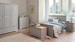 St Ives Natural Oak And Light Grey Painted Furniture Light Oak Furniture Oak Furniture Land Bedroom Decor Inspiration