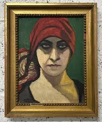 ORIGINAL OIL PAINTING PORTRAIT ANTIQUE