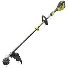 Wear work gloves to protect your hands when installing this part. 40v Brushless Expand It Attachment Capable String Trimmer With 4 0ah Battery Charger Ryobi Tools