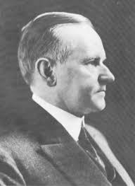 Autographed Card signed by Calvin Coolidge