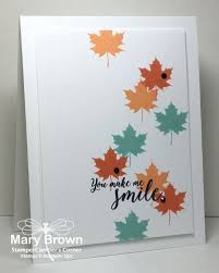 There are 4250 fall cards to make for sale on etsy, and they cost $12.07 on average. Stampercamper Com Do You Love Cas I Know I Do I Also Love This Color Combo This Card Took About 5 Mins To Make Simple Cards Fall Cards Cards Handmade