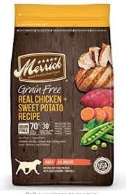 Merrick Grain Free Dry Dog Food Recipes Best Dry Dog Food Chicken Sweet Potato Top Dog Food Brands