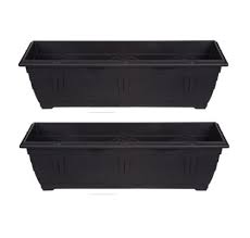 It also important to move your pot. 2 X 60cm Slim Plastic Venetian Window Box Trough Planter Plant Pot Black Colour 2400007016178 Ebay