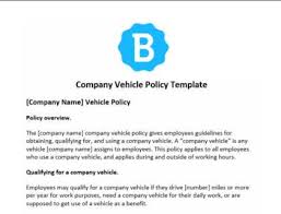 Dshs forms are available for electronic completion in different software; Company Vehicle Policy Template