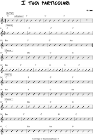 Accordi chitarra i tuoi particolari ultimo sanremo 2019. Accordi Per Chitarra De I Tuoi Particolari Chitarra Online