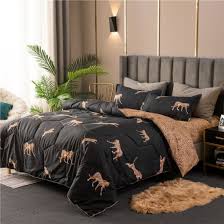 Shop for gray king comforter sets at bed bath & beyond. China Middle East India Malaysia Hot Selling Leopard Print Polyester Comforter Set In Single Double King Queen Size China Comforter Set And Bedsheet Set Price