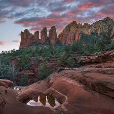 Located in sedona, arizona, these sacred pools can be reached via soldiers pass trail no. Coffee Pot Rock And The Seven Sacred Pools At Tim Fitzharris Icanvas