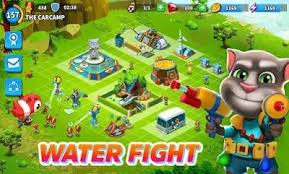 Talking Tom Camp Mod Apk Free On Android Myappsmall Provide Online Download Android Apk And Games Talking Tom Boom Beach Big Battle