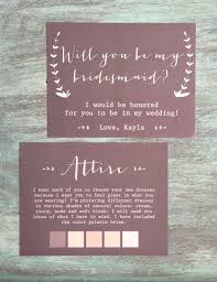 Will You Be My Bridesmaid Invitation Attire Card Etsy In 2020 Bridesmaid Invitation Bridesmaid Cards Be My Bridesmaid Cards
