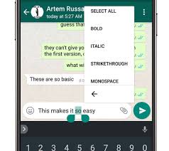 Whatsapp How To Send Bold Italic And Strikethrough Text Has Changed Express Co Uk