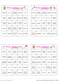 En este post te traigo imprimibles para los juegos: El Libro De Baby Shower Bingo Pdf Free Download