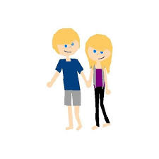 Tons of awesome aesthetic laptop wallpapers to download for free. Blonde Couple Drawn By Me Blonde Couple Couple Drawings Cartoon People