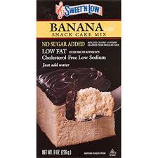 We're promoting healthy eating from home and our low sugar home baking kits will help you knock up a fantastic family treat that the. Sweet N Low Banana Cake Mix Edietshop