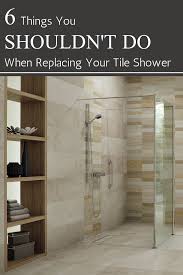 How do you remove wall tiles without damaging drywall? Tile Shower Base Wall Panel Replacement Ideas Innovate Building Solutions Bath Doctor Cleveland Columbus