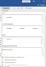 So Funktionieren Die Kopf Und Fusszeile In Microsoft Word