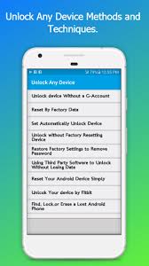 An unlocked phone is the key to getting service from an alternative carrier. Unlock Any Device Techniques Phone Tricks 1 8 Descargar Apk Android Aptoide