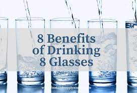 8 Benefits Of Drinking 8 Glasses Food Supply Source