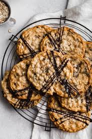 Thin And Crispy Gluten Free Oatmeal Cookies Recipe Gluten Free Oatmeal Cookies Crispy Oatmeal Chocolate Chip Cookies Gluten Free Oatmeal