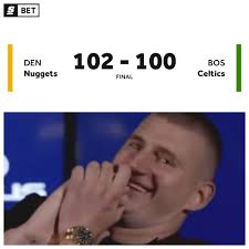 THE 20-0 UNDEFEATED HOME WIN STREAK IS OVER! THE NUGGETS ESCAPE BOSTON WITH  THE W! 🤯 (via theScore Bet)