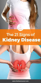 If Your Kidneys Are In Danger Your Body Will Give You These 21 Signs The Hearty Soul Kidney Disease Symptoms Kidney Disease Kidney Failure