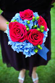 (pink) 4.4 out of 5 stars 30 Bridesmaid Bouquet Red Roses And Blue Flowers Bridesmaid Bouquet Bridesmaid Flowers Wedding Bouquets