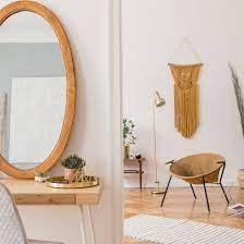 Uplift your rooms with trendy interior designs, pendent light fittings, wooden clocks and swirl mirrors. Staging Your Home With Mirrors To Enlarge The Space