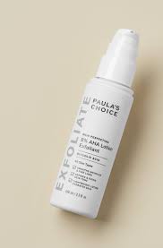 Chemical exfoliants are gentler on the skin than physical exfoliants as they do not involve scrubbing. Skin Perfecting 8 Aha Lotion Peeling Paula S Choice