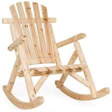Free shipping on selected items. Wooden Garden Rocking Chair Adirondack Hardwood Outdoor Rocker Plant Theatre For Sale Ebay