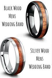 Wood Wedding Bands Made With 100 Genuine Koa Wood These Make Such Unique Mens Wood Wedding Bands Wood Wedding Ring Wood Wedding Band Mens Wood Wedding Bands