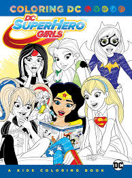 Batgirl superhero high coloring pages. Dc Super Hero Girls A Kids Coloring Book Various 9781401274580 Amazon Com Books