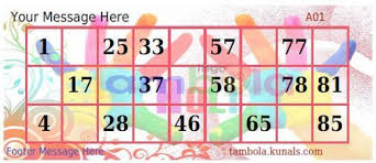 Bingo Card Generator Excel 1 90 Sample Tambola Housie Tickets For Kitty Party Clubs Corporates Paper Games Party Props Cat Party