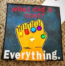 Avengers Infinity War Graduation Cap Avengers Infinitywar Graduationcap Graduation Cap Decoration Graduation Cap College Graduation Cap