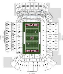 texas a m stadium seating chart best picture of chart