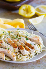 Clean out your pan and put it all in there. Lemon Chicken Pasta Taste And Tell