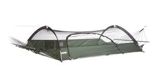 Made of ripstop nylon with aluminum arch poles and spreader bars. Blue Ridge Camping Hammock Lawson Hammocks Hanging Chairs