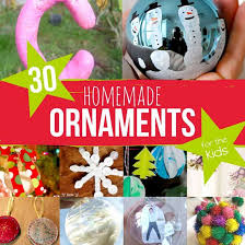 Start exploring these do it yourself christmas decorations now and choose between a comprehensive category of products made exclusively for you to add more excitement to holiday celebrations. 30 Homemade Christmas Ornaments For Kids Hands On As We Grow