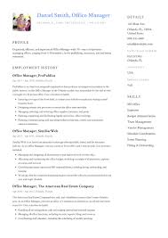 You don't have to start writing from scratch. Office Manager Resume Guide 12 Samples Pdf 2020