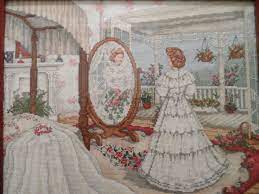 For your consideration is a beautiful counted cross stitch pink ribbon cross stitch kit by paula vaughan designed by: Paula Vaughan Finished Cross Stitch From This Day Forward Wedding Cross Stitch Cross Stitching Cross Stitch