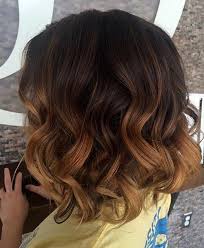 Short brown hair + blonde highlights. 40 On Trend Balayage Short Hair Looks