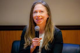 Chelsea clinton is the daughter of former u.s. Chelsea Clinton Shares Insights On Public Health Cornell Chronicle