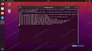 This technology is often used for business or educational purposes because many vpns. Basic Ubuntu 20 04 Openvpn Client Server Connection Setup Linuxconfig Org